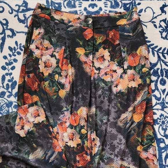 Eva Franco Floral wide leg trousers - Picture 5 of 6